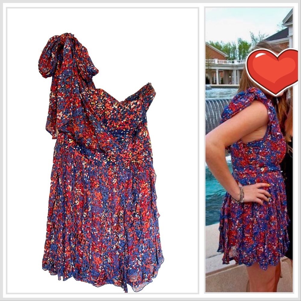 One-Shoulder French Connection Dress